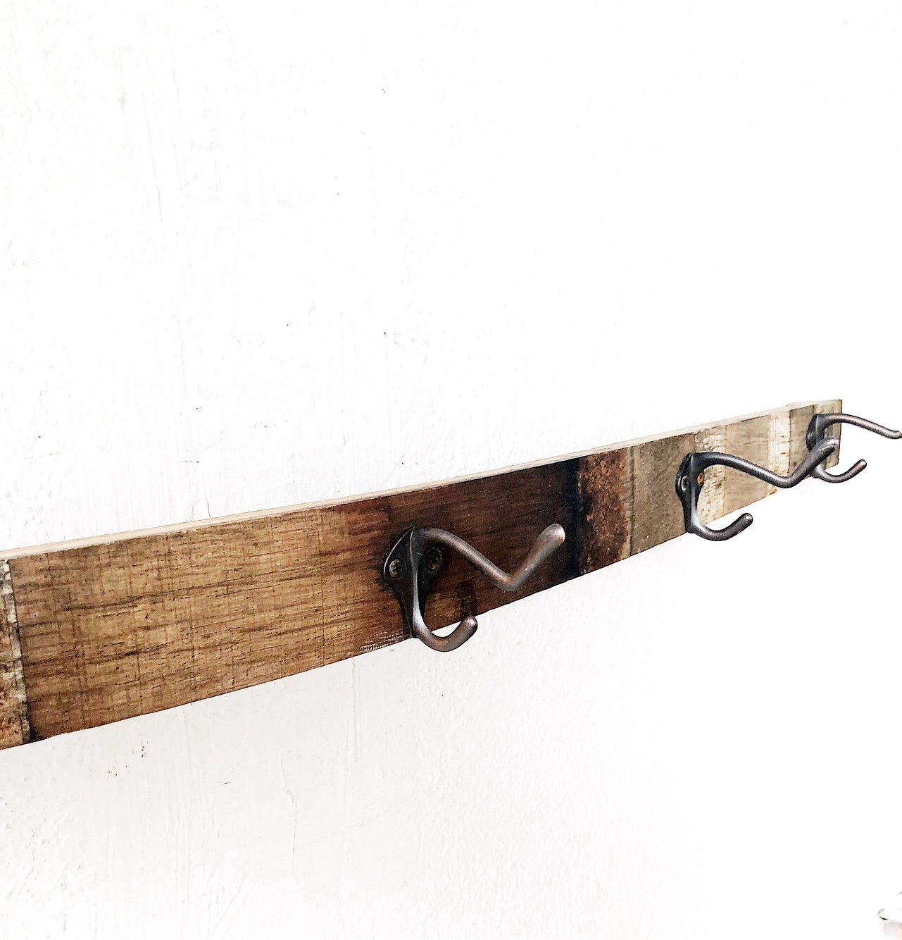 Vintage Barrel Stave Coat Rack