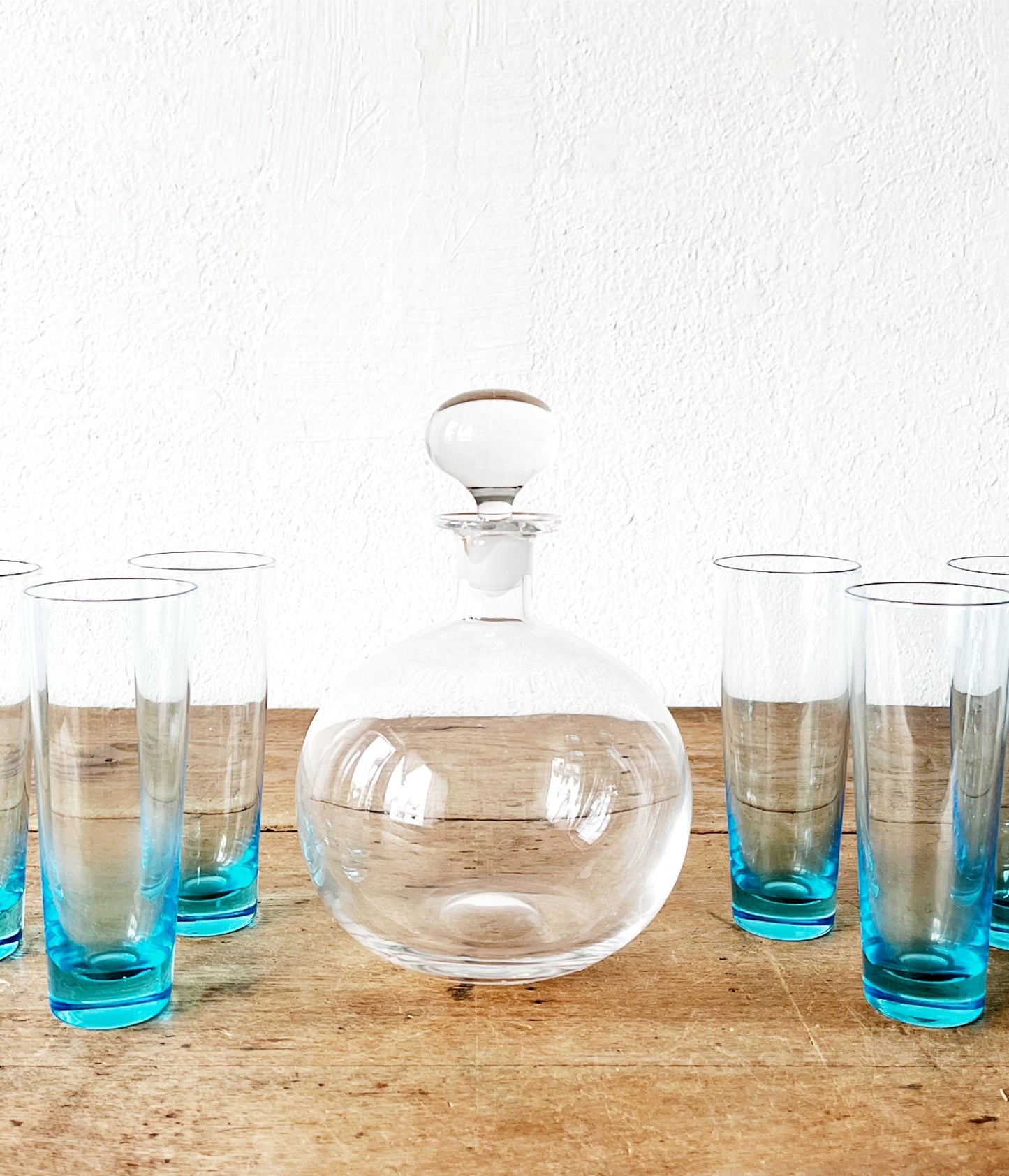 Set Mid Century Cocktail Glasses