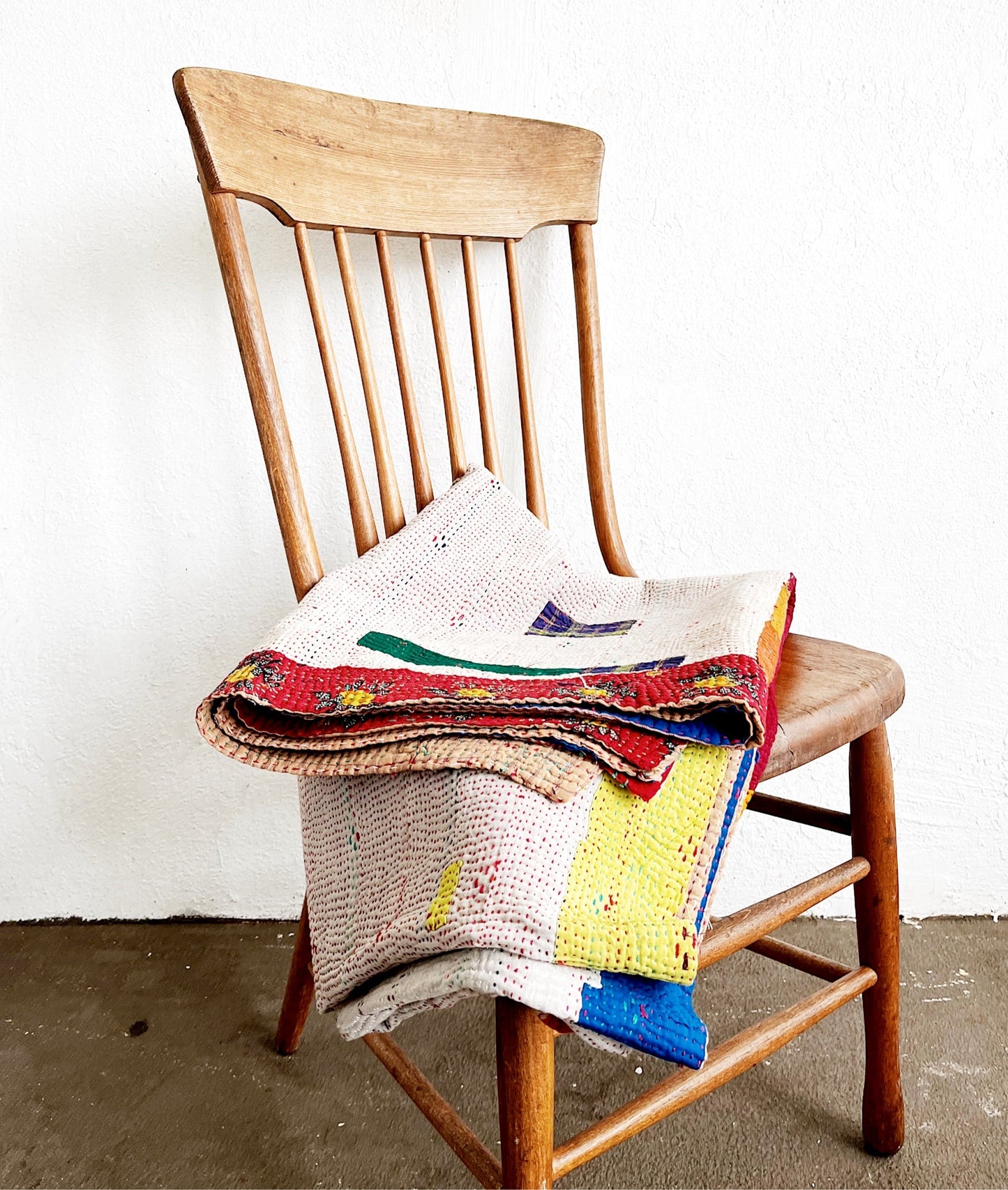 Vintage Kantha Quilt