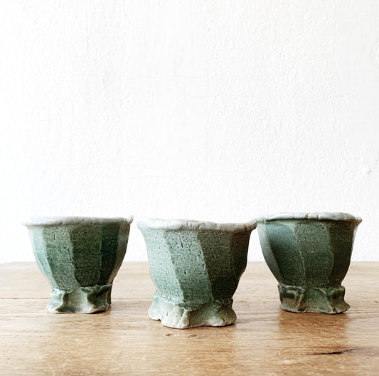 Handmade Pottery Trio