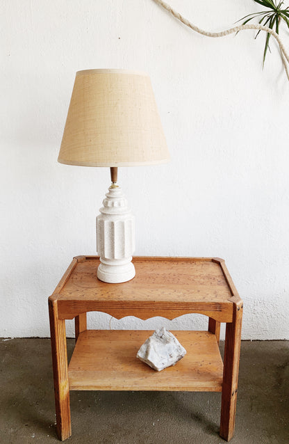 Vintage Wood Side Table