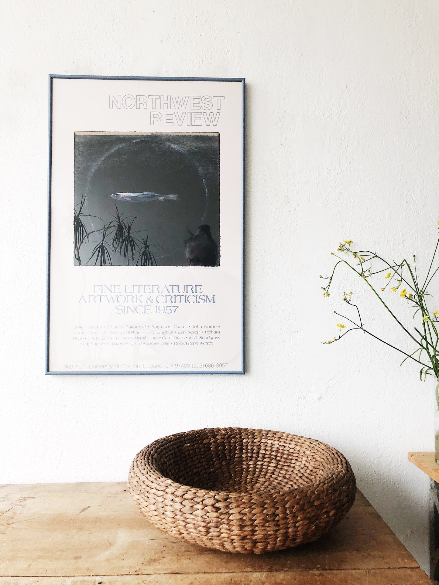 Vintage Northwest Review Exhibit Poster
