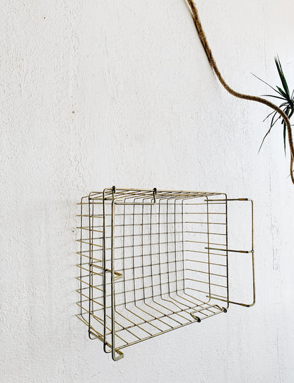 Vintage Metal Wire Basket