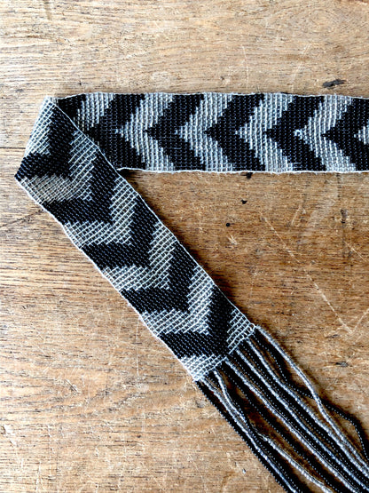 Vintage Hand Beaded Necklace