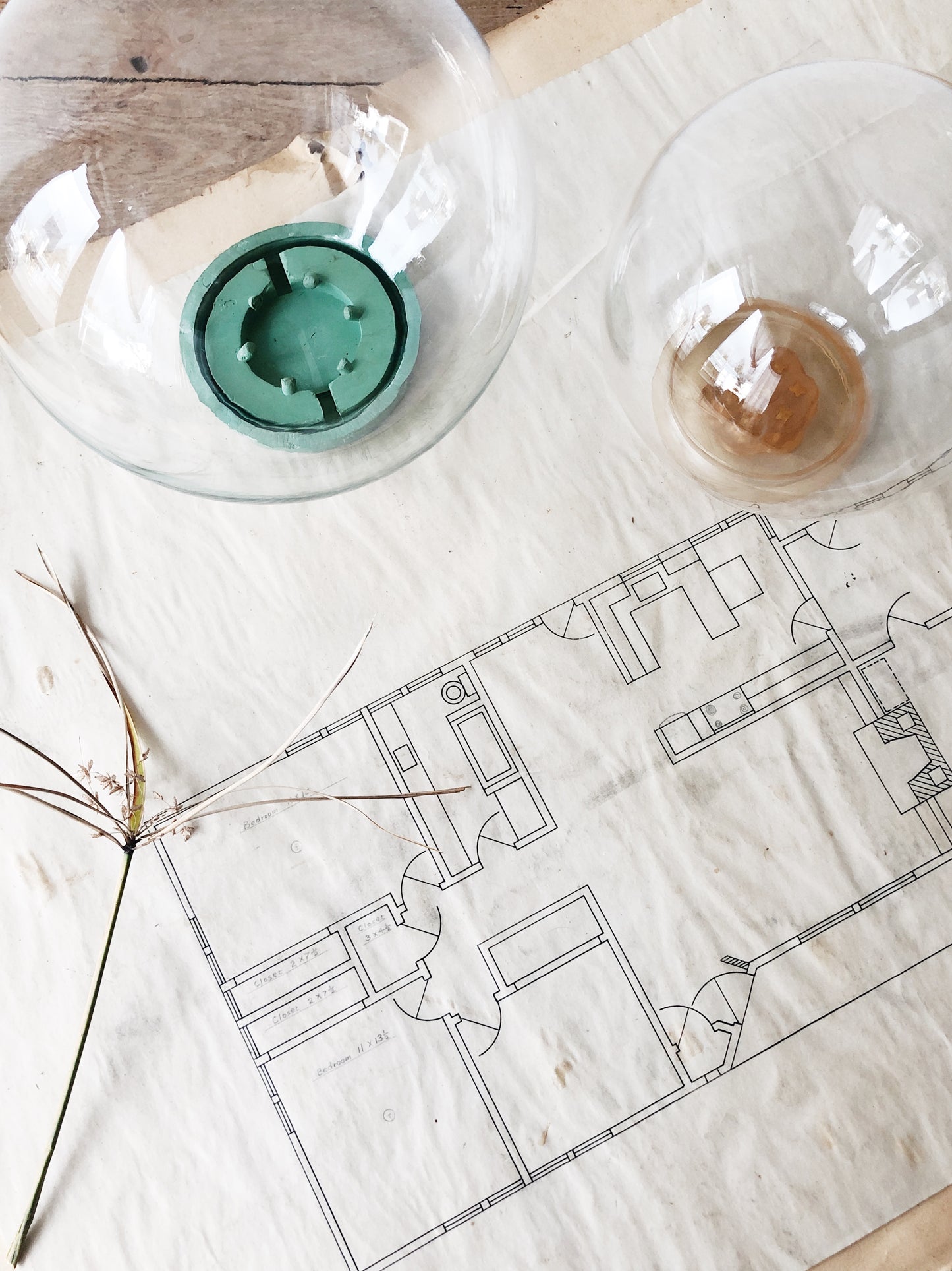 Vintage Handmade Drafting Table