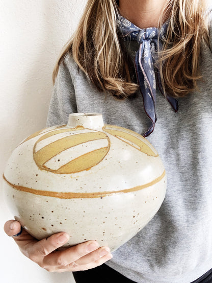 Large Mid Century Pottery Vase