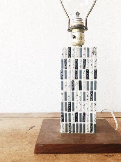 Vintage Tile Mosaic Lamp