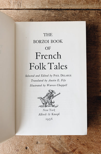 French Folk Tales Vintage Book