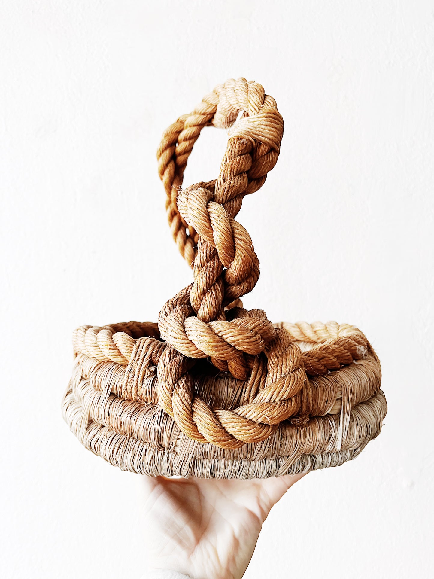 Twisted Rope Basket