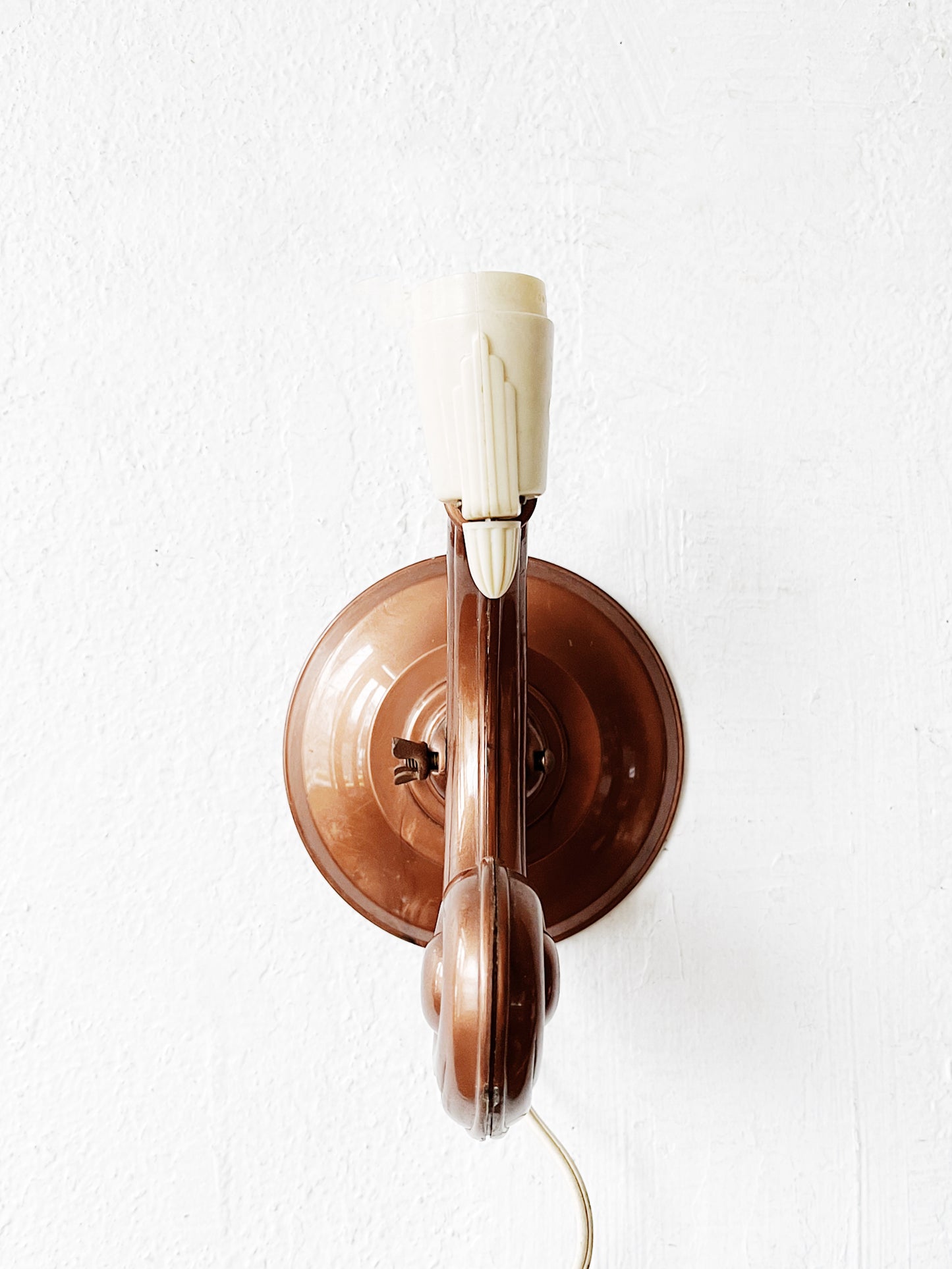 Art Deco Celluloid Sconces