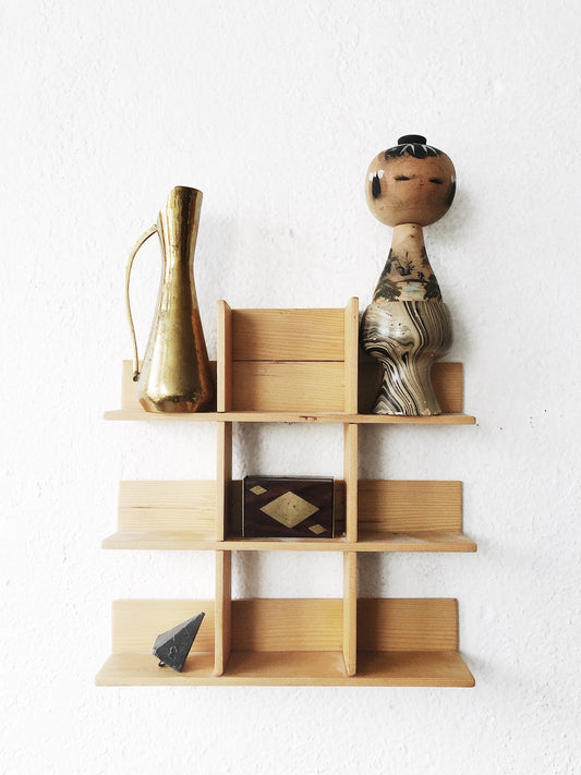 Simple Wood Shadowbox Shelf