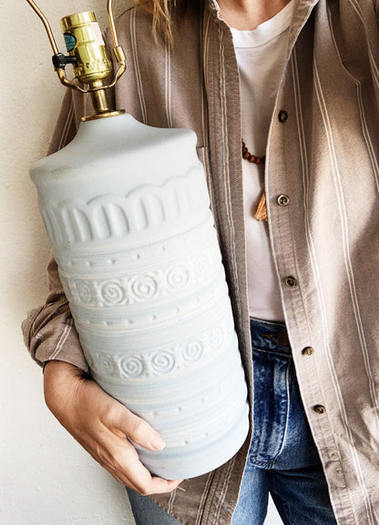 Vintage Pottery Lamp