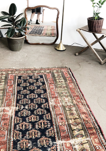 Vintage Wool Kilim Rug