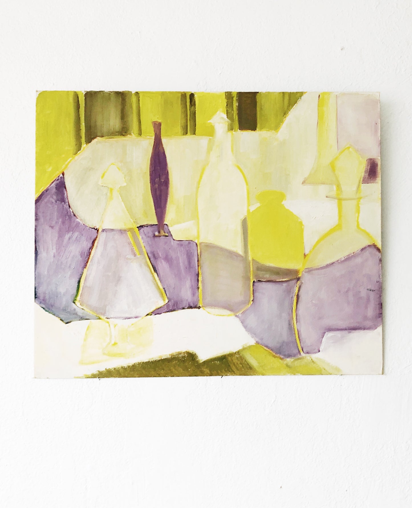 Vintage Mid Century Abstract Painting