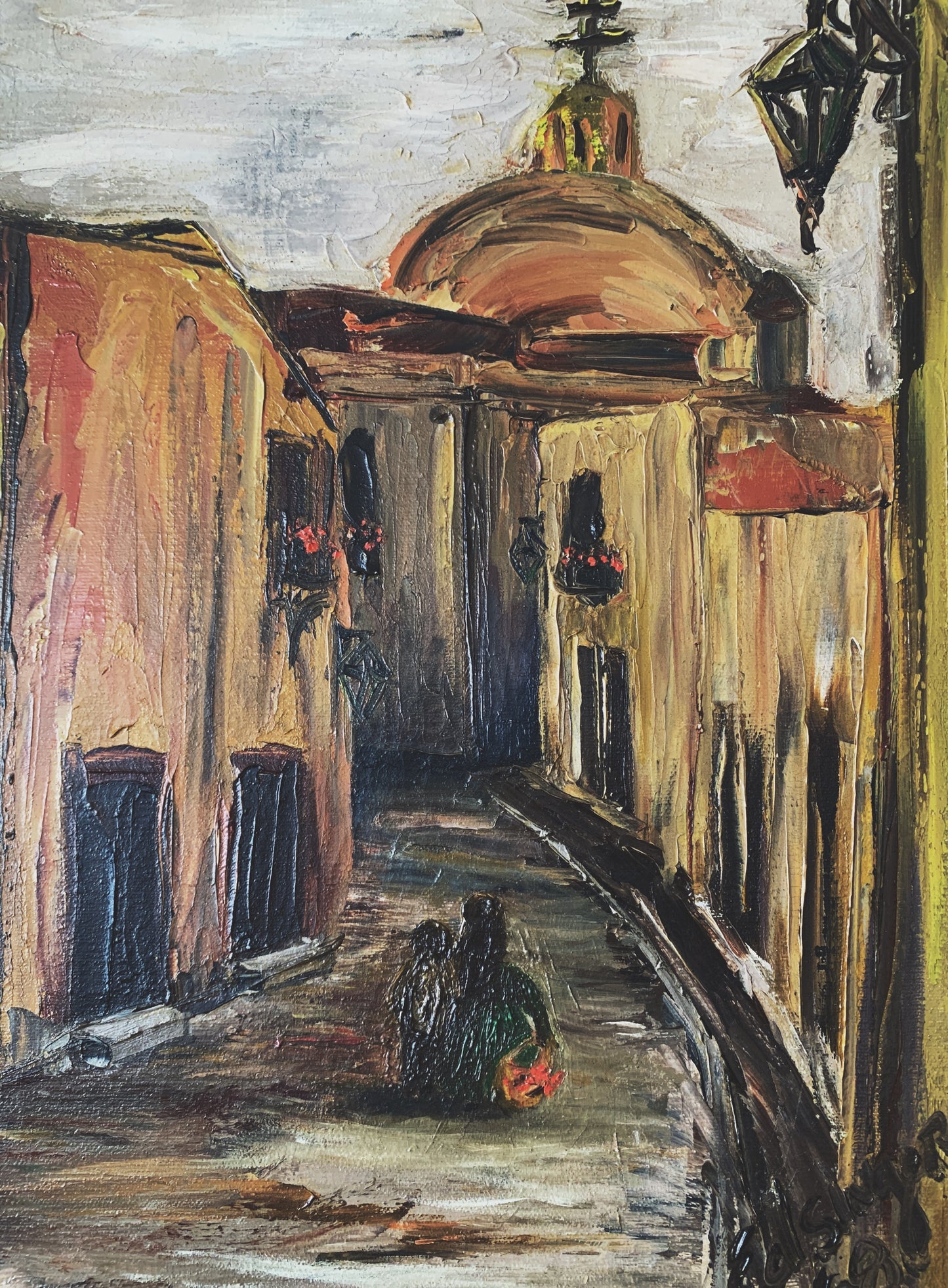 Vintage Framed Oil Painting