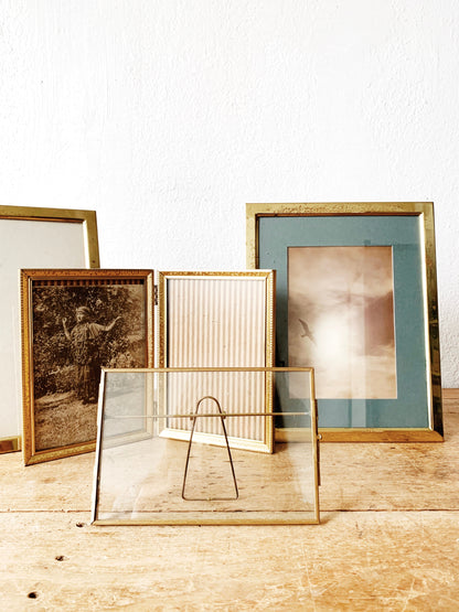 Vintage or Contemporary Brass Frame