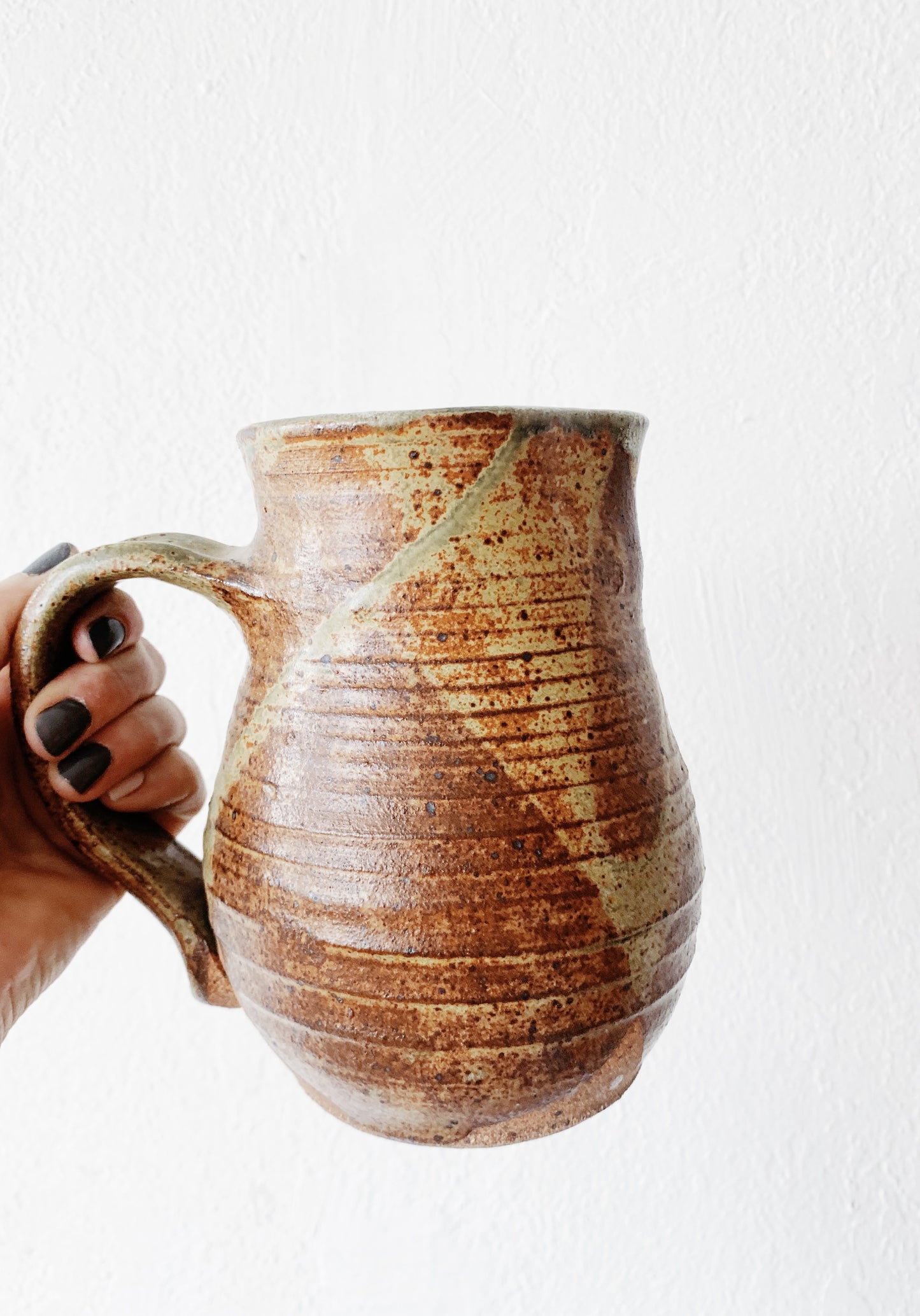 Vintage Stoneware Pitcher