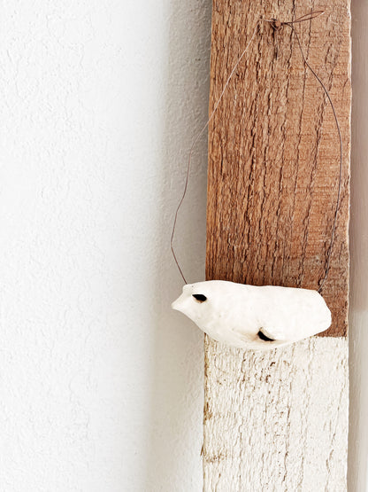 Hand Formed Ceramic Owl