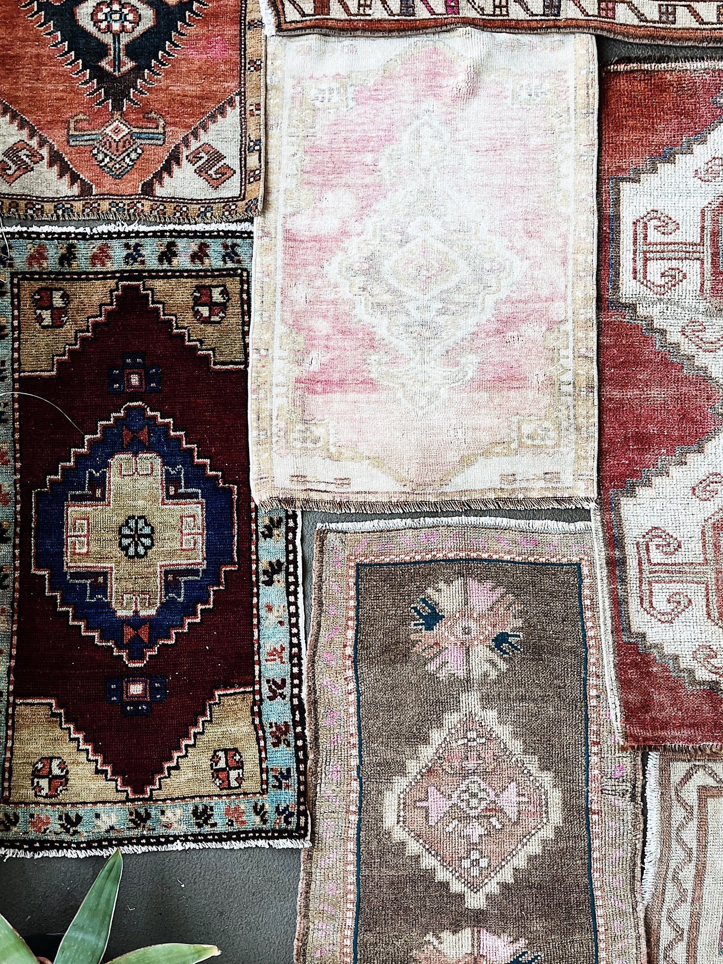 Vintage Turkish Mini Rug