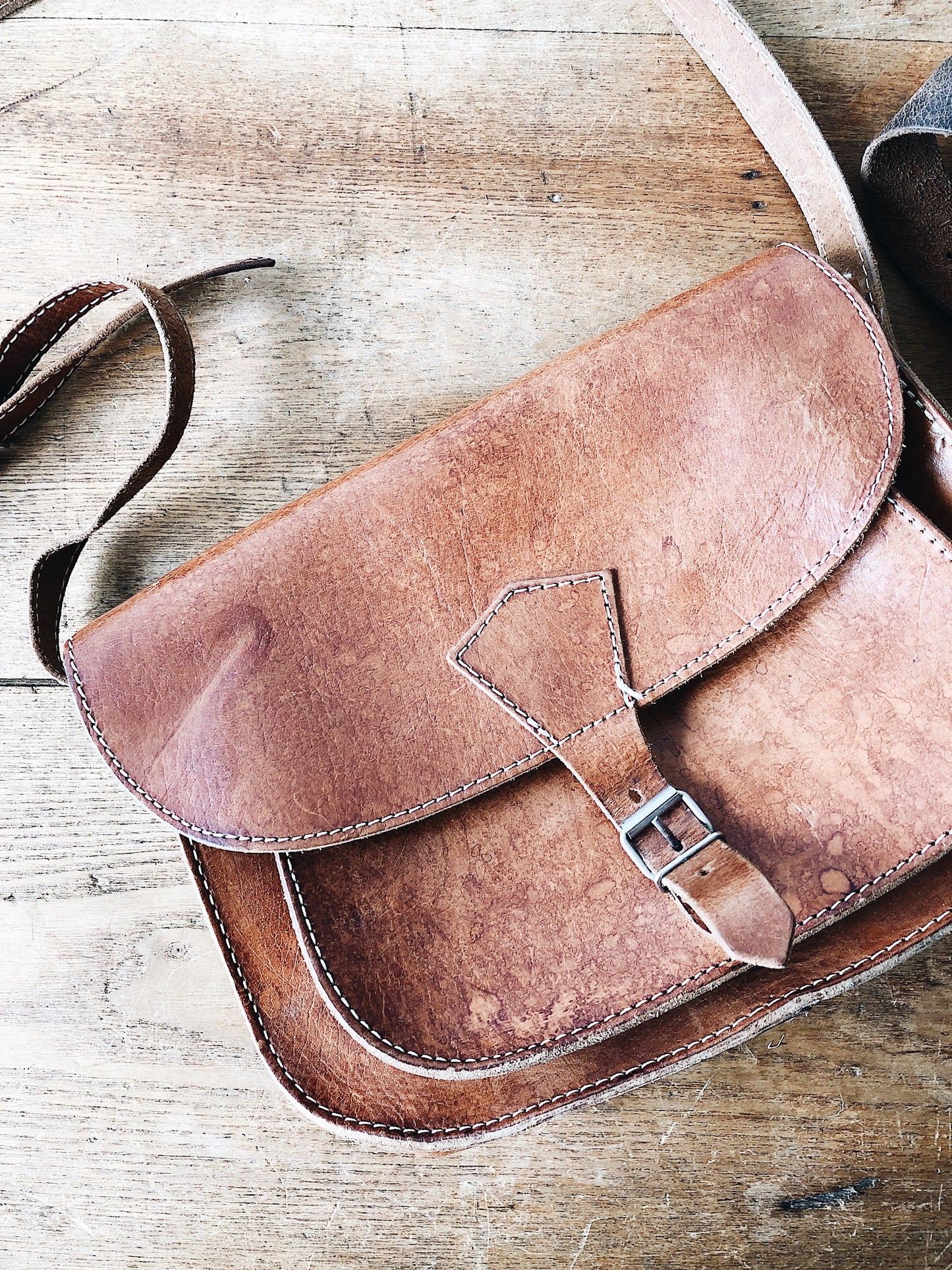 Vintage Leather Shoulder Bag
