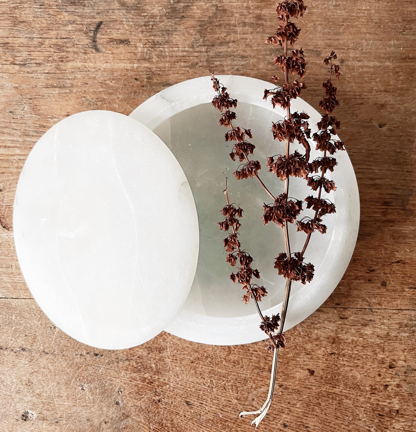 Vintage Alabaster Box