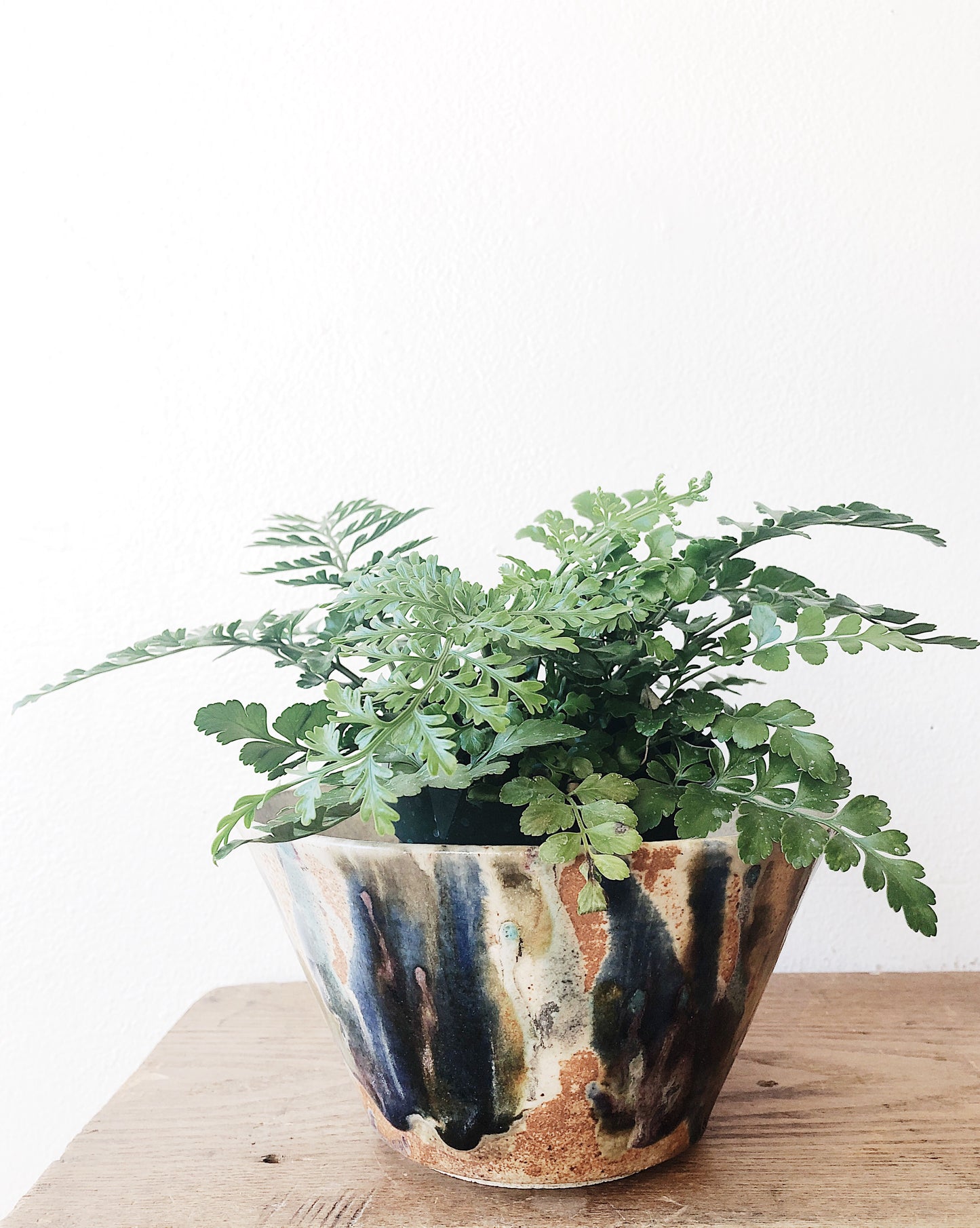 Vintage Marbled Planter