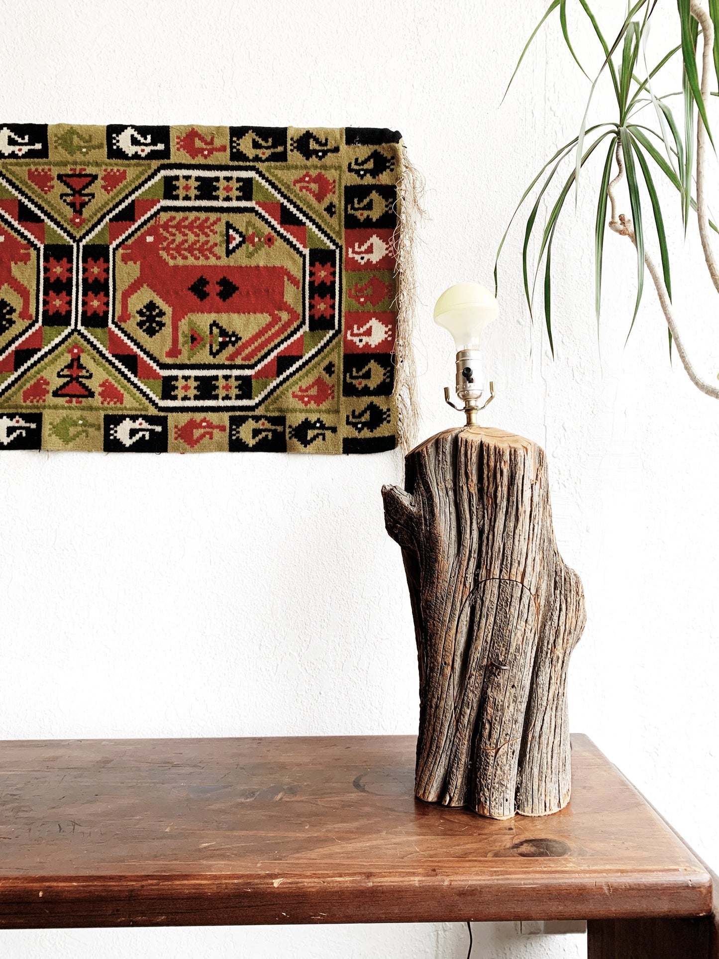 Vintage Woven Wool Wall Hanging