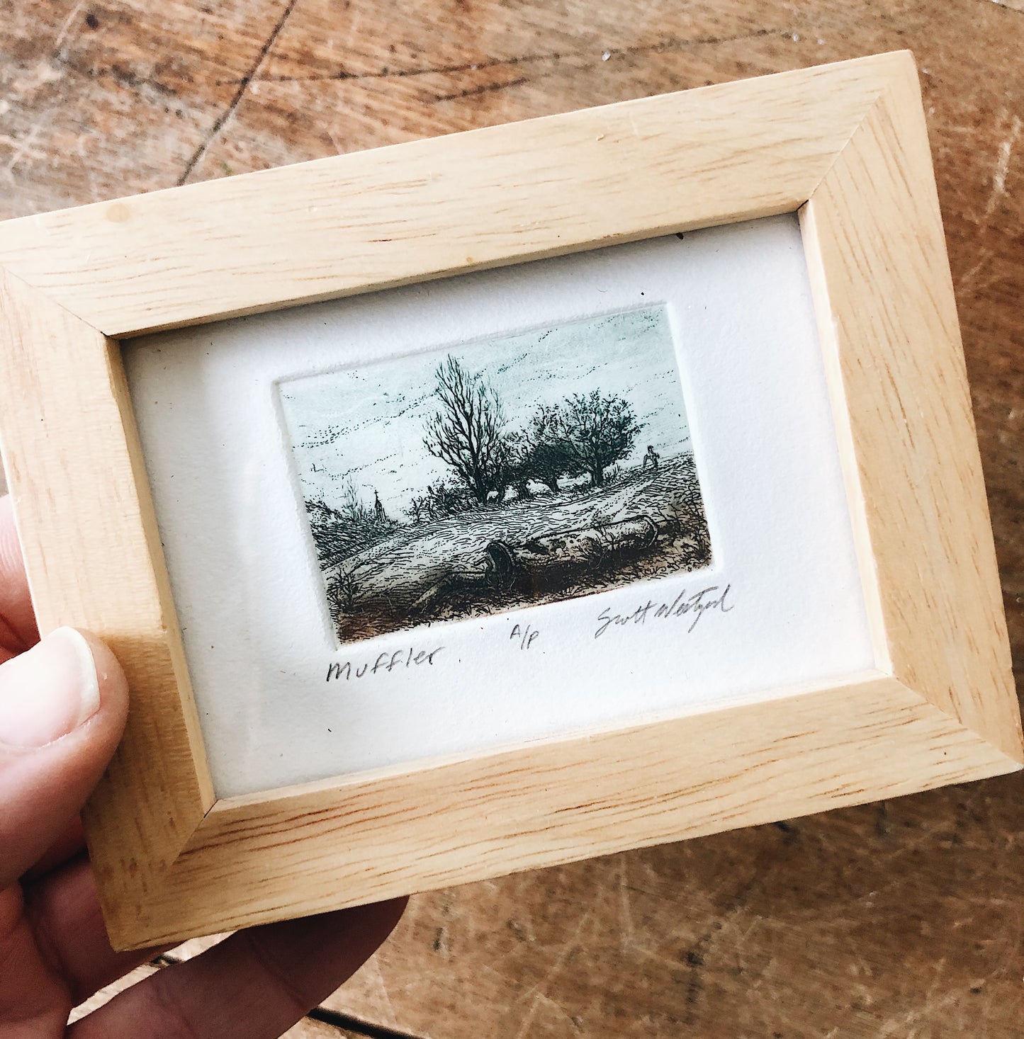 Original Intaglio Etching by Scott Westgard