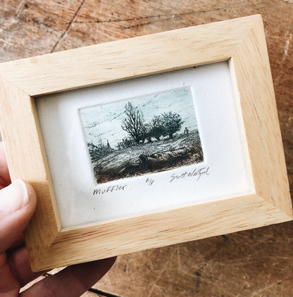 Original Intaglio Etching by Scott Westgard