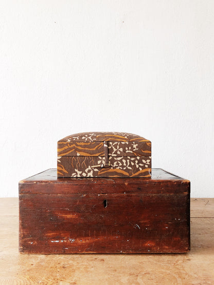 Antique Primitive Wood Box