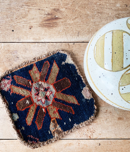 Antique Wool Fiber Art