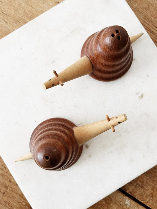 Vintage Snail Salt and Pepper