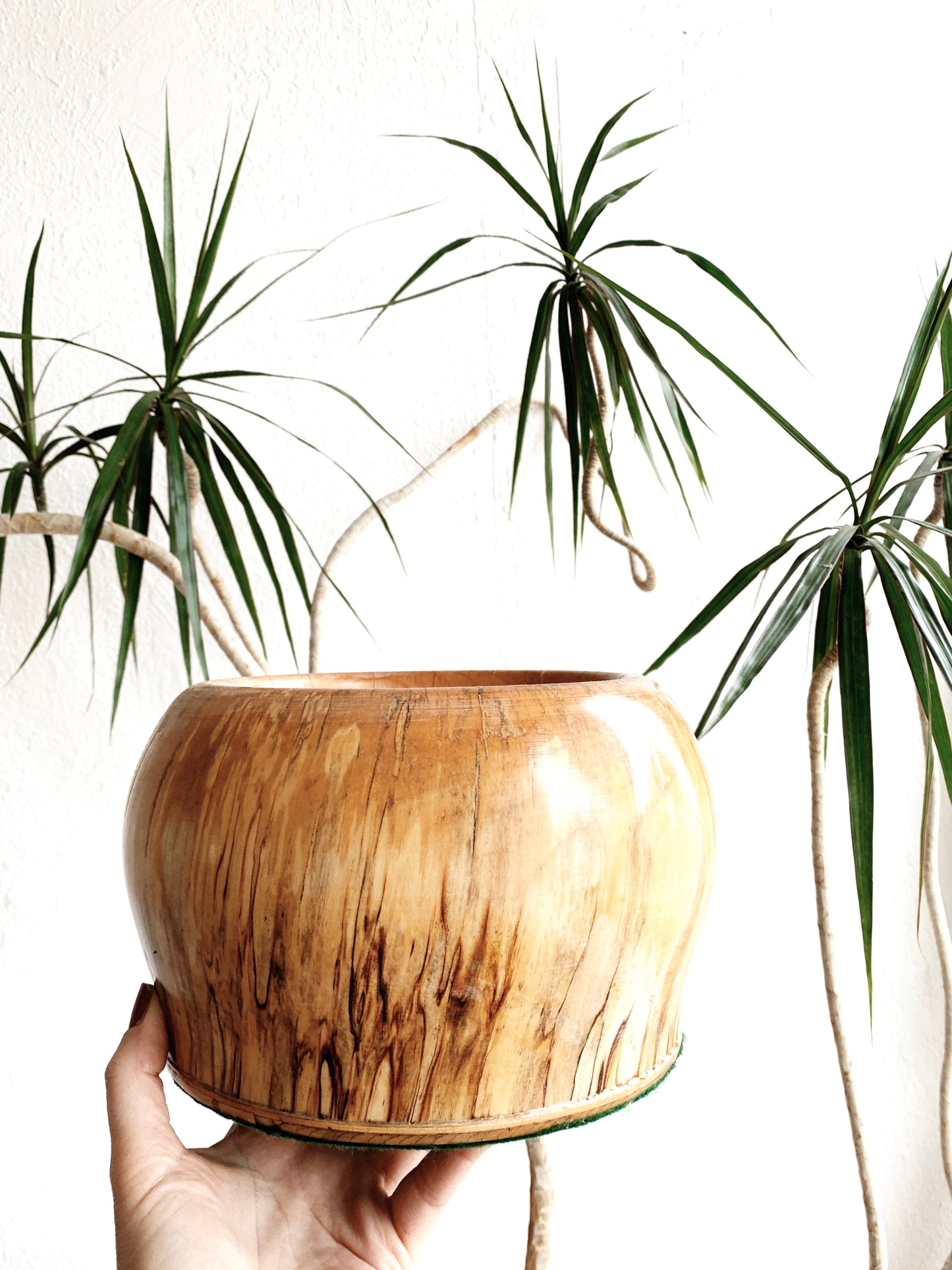 Vintage Wood Planter