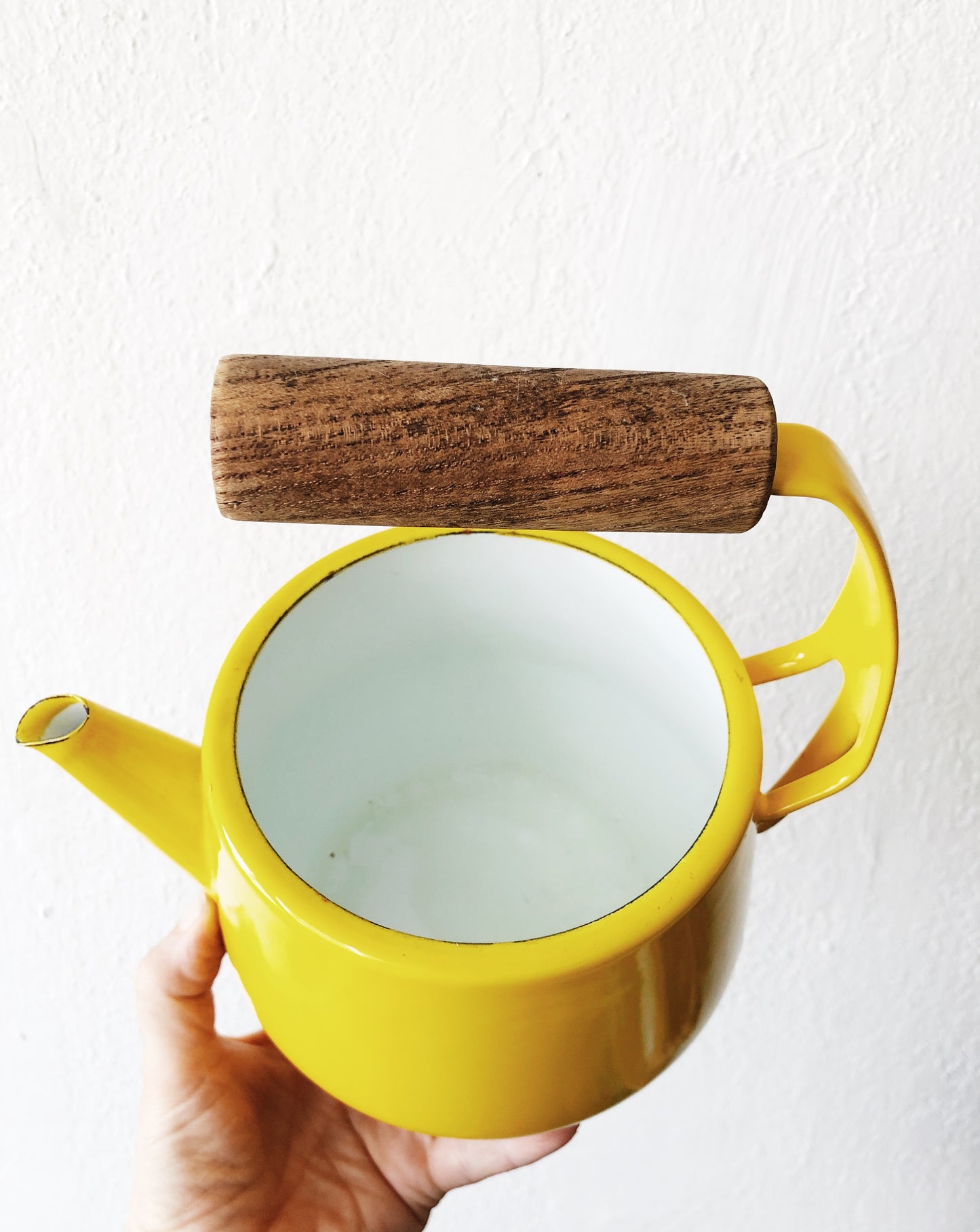Vintage Scandi Enamel Kettle