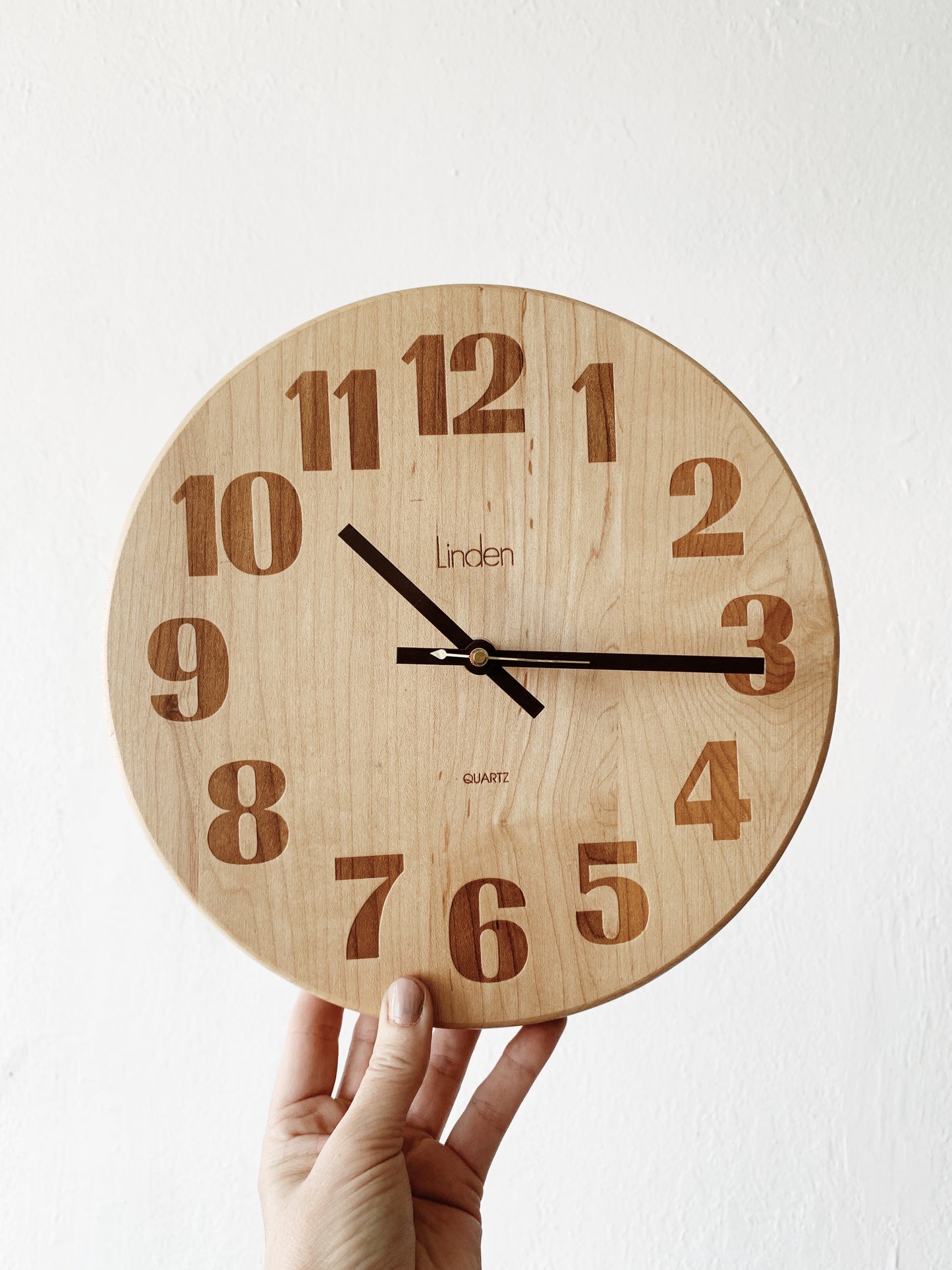 Vintage Linden Clock