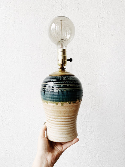 Vintage Pottery Lamp