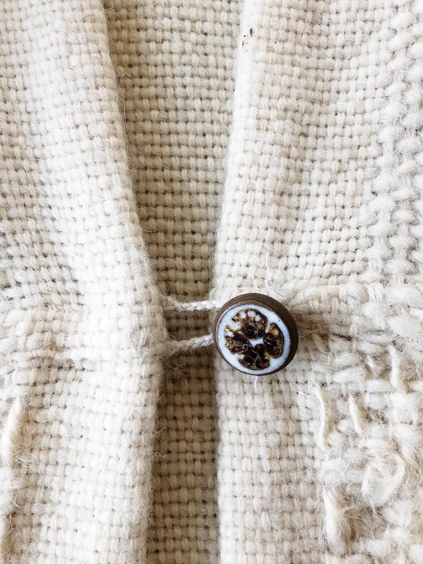 Hand Knit Vintage Wool Sweater