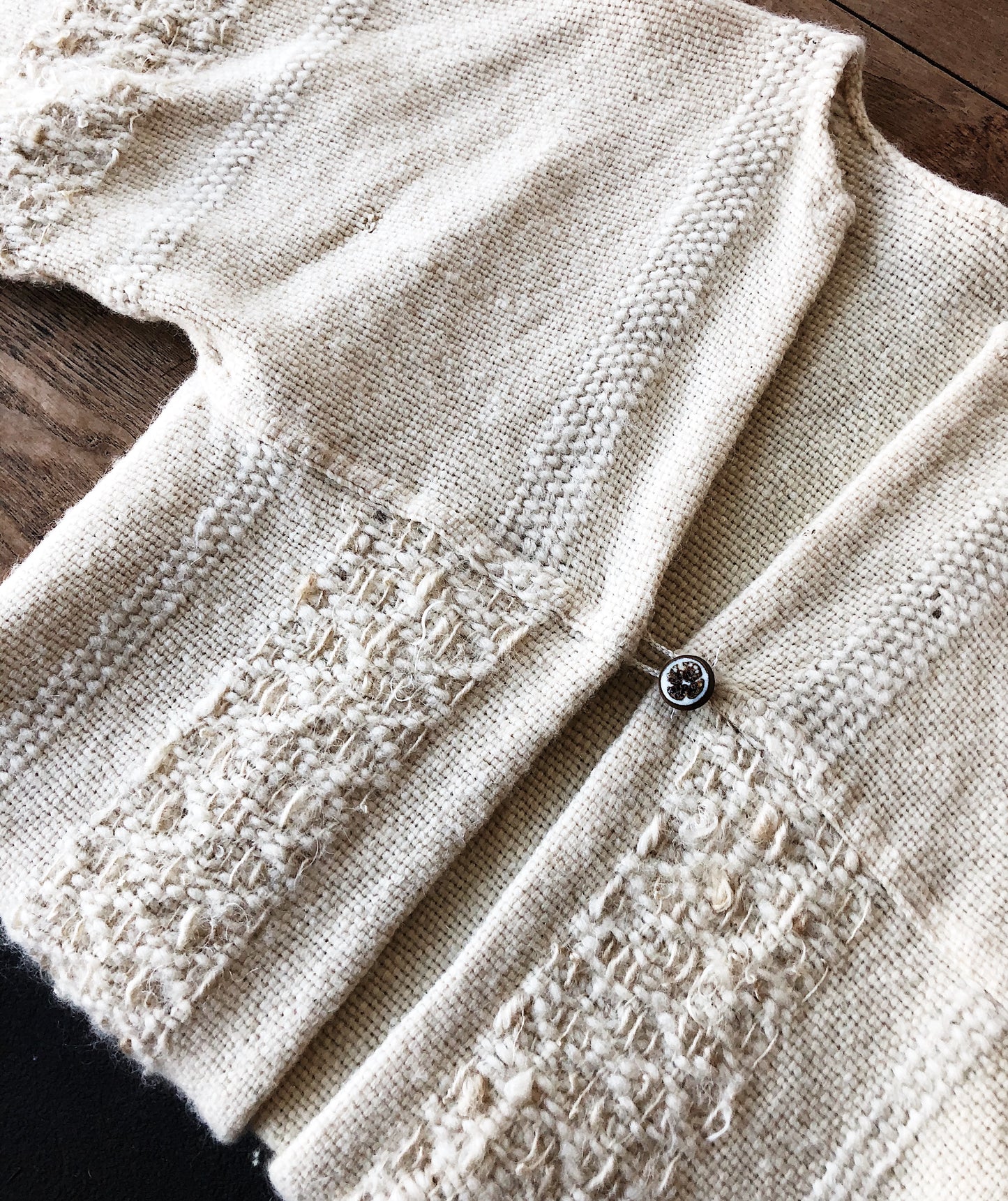 Hand Knit Vintage Wool Sweater
