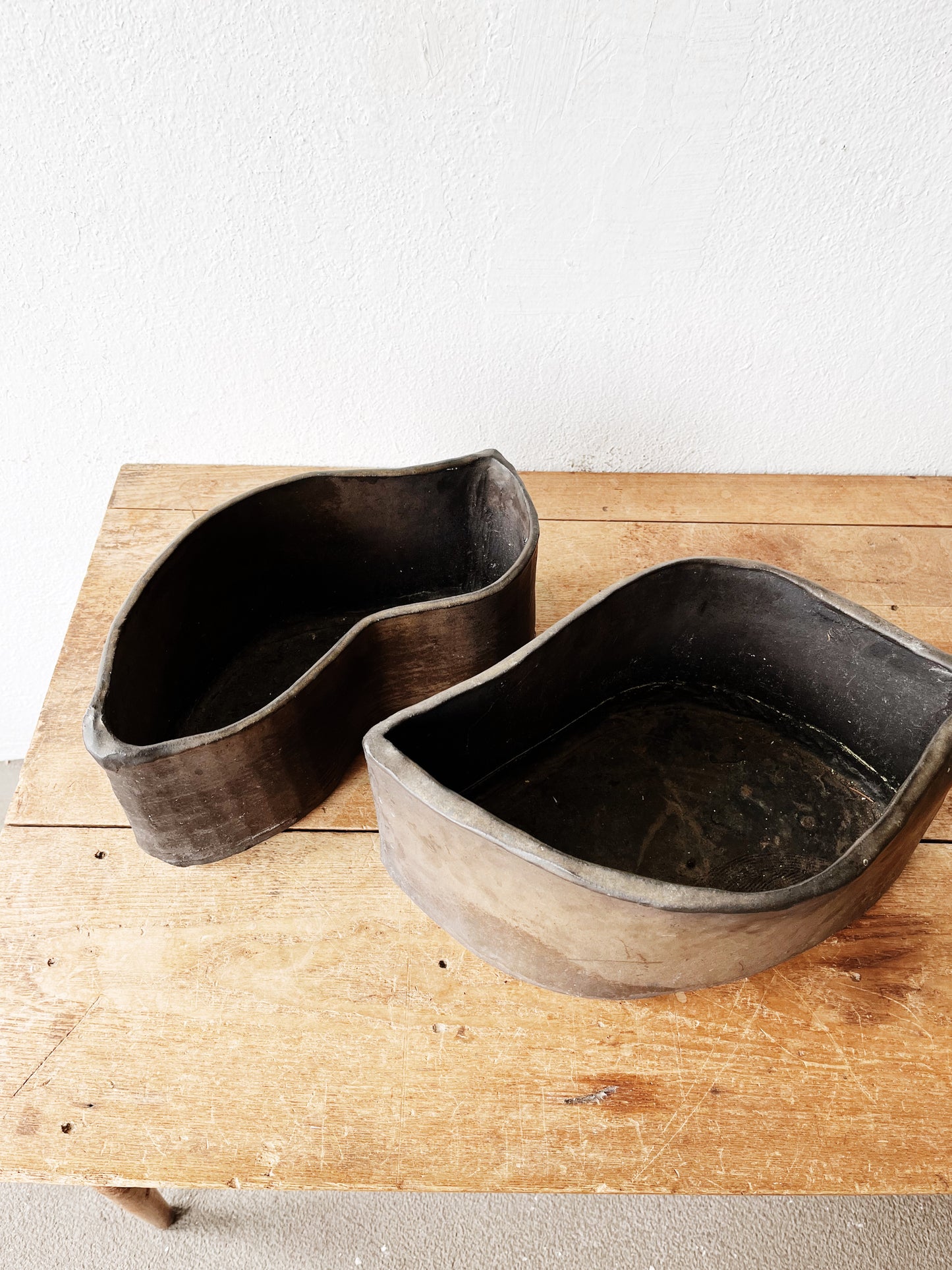 Handmade Raku Planter