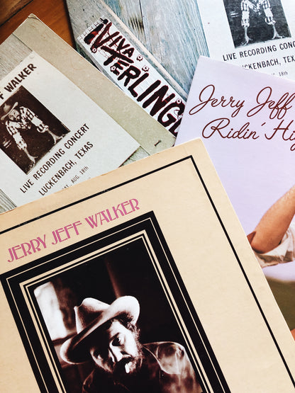 Vintage Jerry Jeff Walker Album