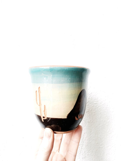 Vintage Superstition Stoneware Pot