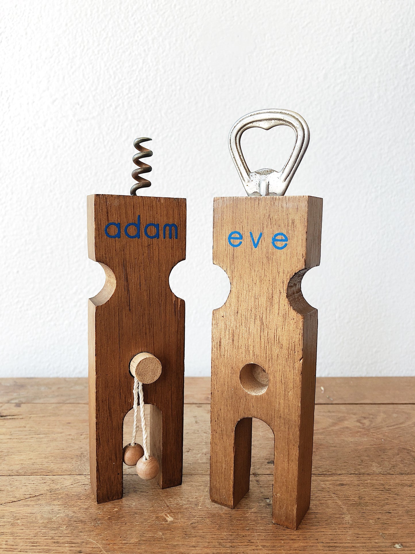 Vintage Adam and Eve Opener Set