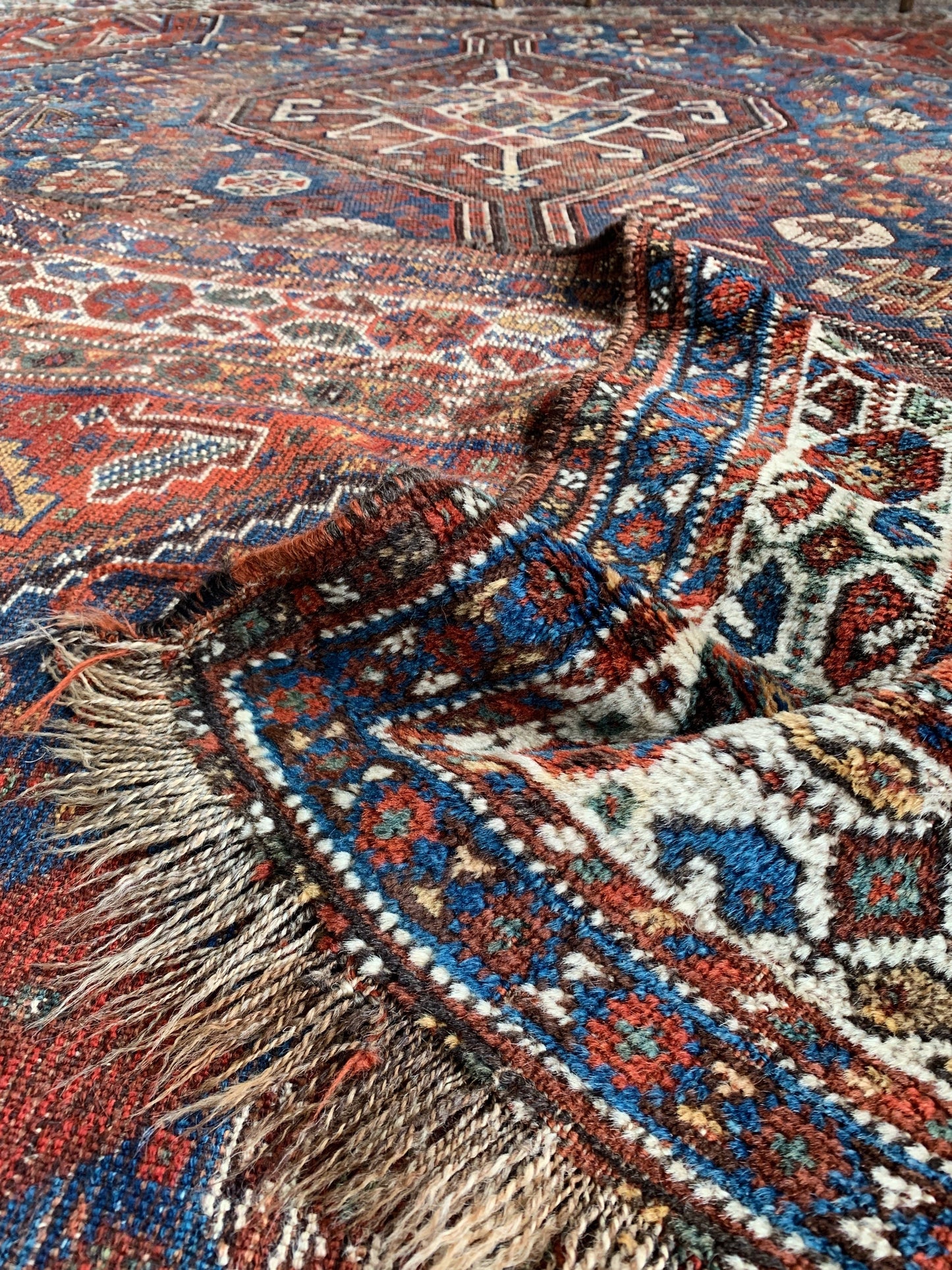 Persian Hand Knotted Wool Rug 7.5x10.5 ft