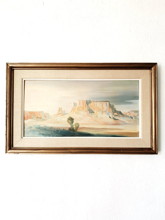 Vintage Original Landscape Painting