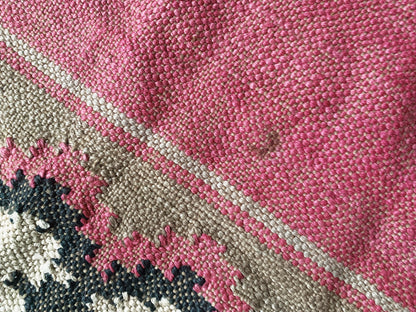 Vintage Wool Dhurrie Rug