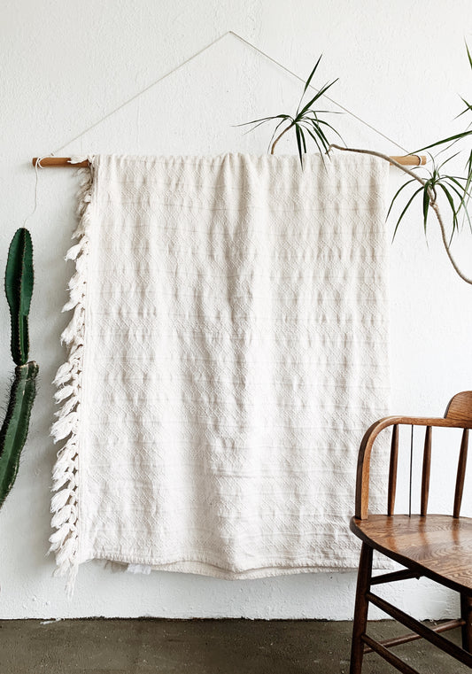 Vintage Indian Cotton Bedspread