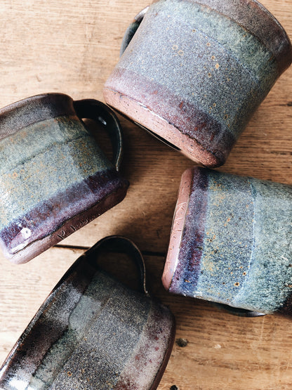 Vintage Studio Pottery Mug Set