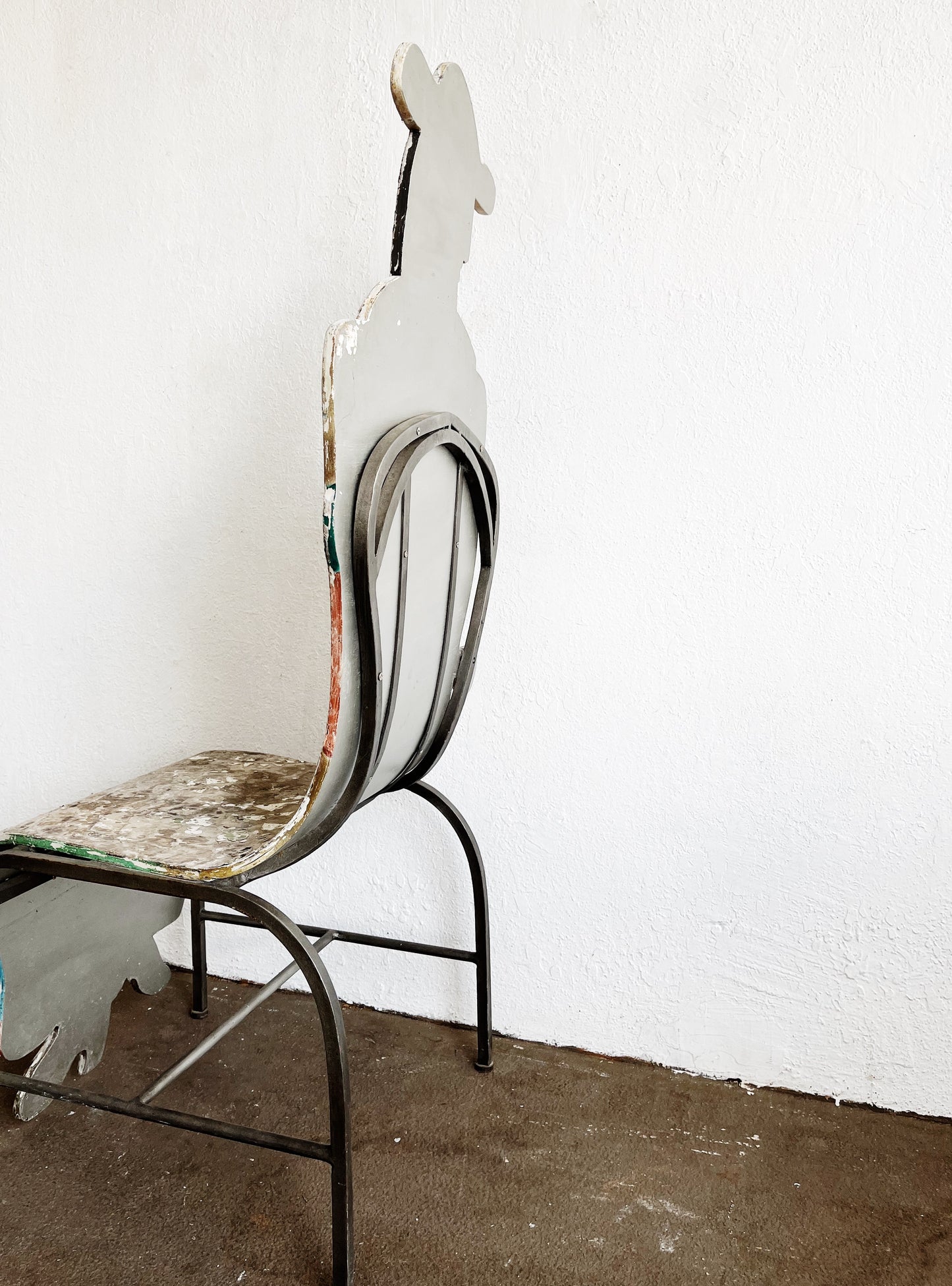 Hand Crafted Figural Chair