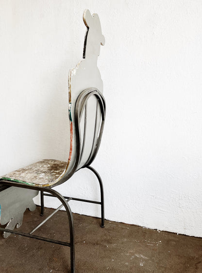 Hand Crafted Figural Chair