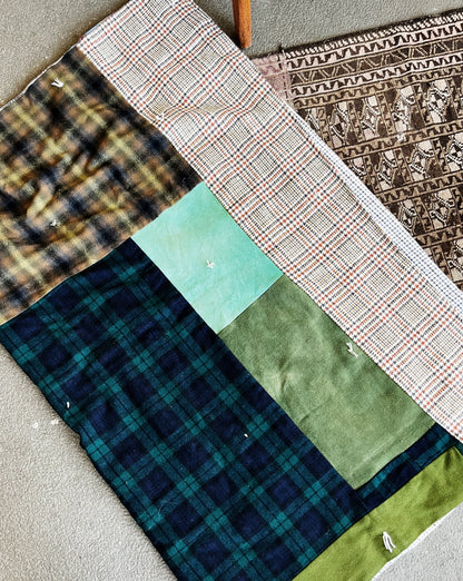Vintage Patchwork Throw